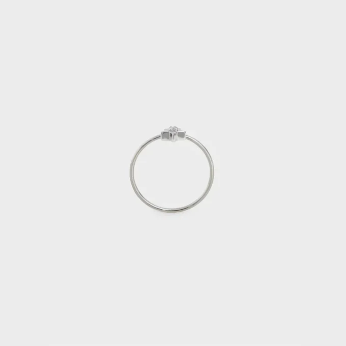 Bague Etoile CELINE en or blanc et diamant