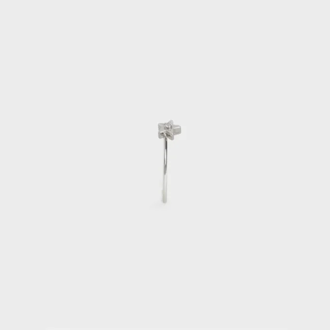 Bague Etoile CELINE en or blanc et diamant