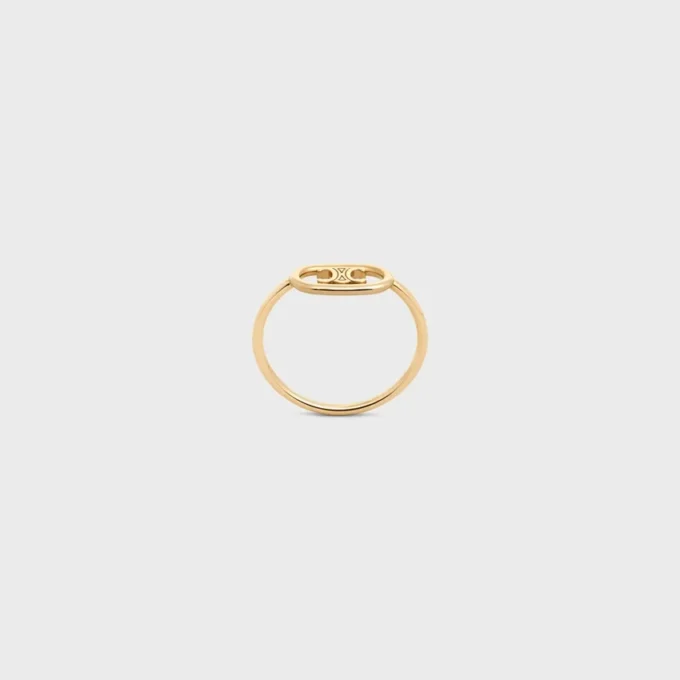 Bague Maillon Triomphe en or jaune