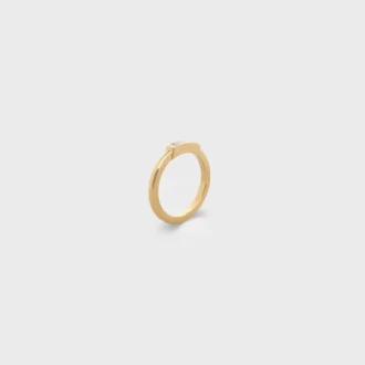 Bague Système en or jaune et diamants