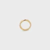 Bague Torsion en or jaune et diamants Bague Torsion en or jaune et diamants