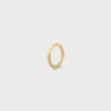 Bague Torsion en or jaune et diamants Bague Torsion en or jaune et diamants