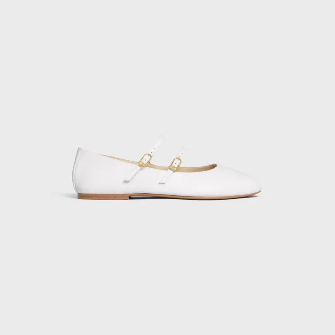 Ballerines CELINE à double bride en cuir d’agneau Ballerines CELINE à double bride en cuir d’agneau