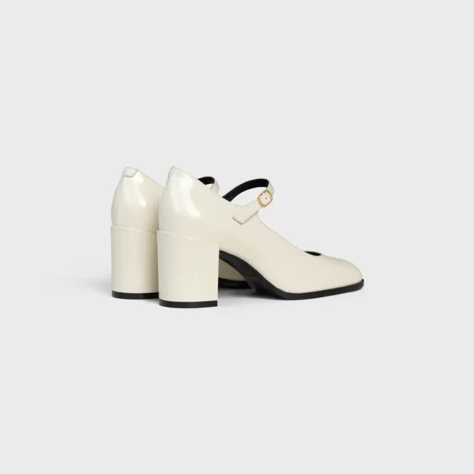 Ballerines CELINE Lily Triomphe perforées en cuir de veau verni Ballerines CELINE Lily Triomphe perforées en cuir de veau verni