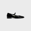 Ballerines City en cuir de veau brillant Ballerines City en cuir de veau brillant