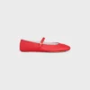 Ballerines en cuir d&rsquo;agneau