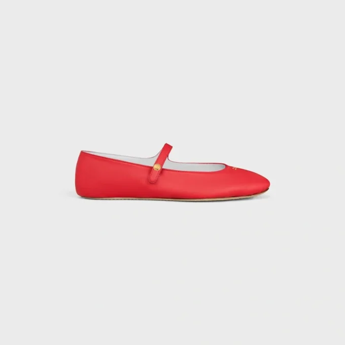 Ballerines en cuir d&rsquo;agneau