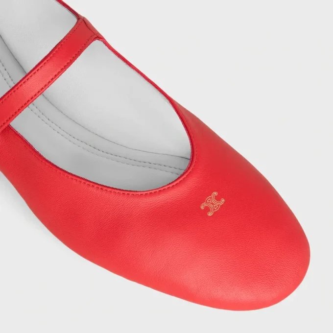 Ballerines en cuir d&rsquo;agneau