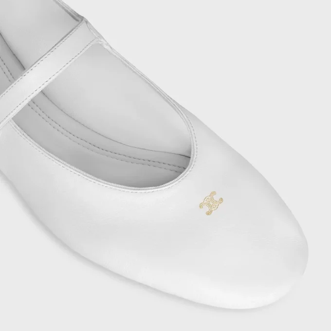 Ballerines en cuir d&rsquo;agneau