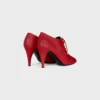 Ballerines à talons et lacets Oxford souples en cuir de veau – Tannage végétal Ballerines à talons et lacets Oxford souples en cuir de veau – Tannage végétal