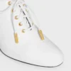 Ballerines à talons et lacets Oxford souples en cuir de veau – Tannage végétal Ballerines à talons et lacets Oxford souples en cuir de veau – Tannage végétal