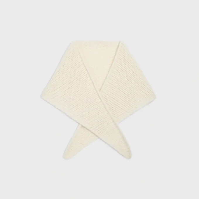 Bandana en cachemire et soie