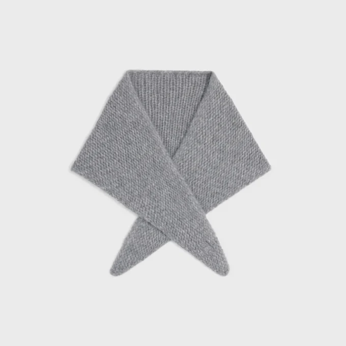 Bandana en cachemire et soie