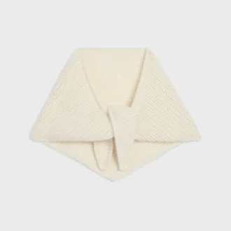 Bandana en cachemire et soie