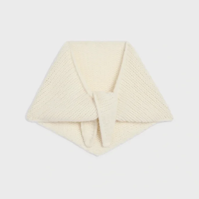 Bandana en cachemire et soie