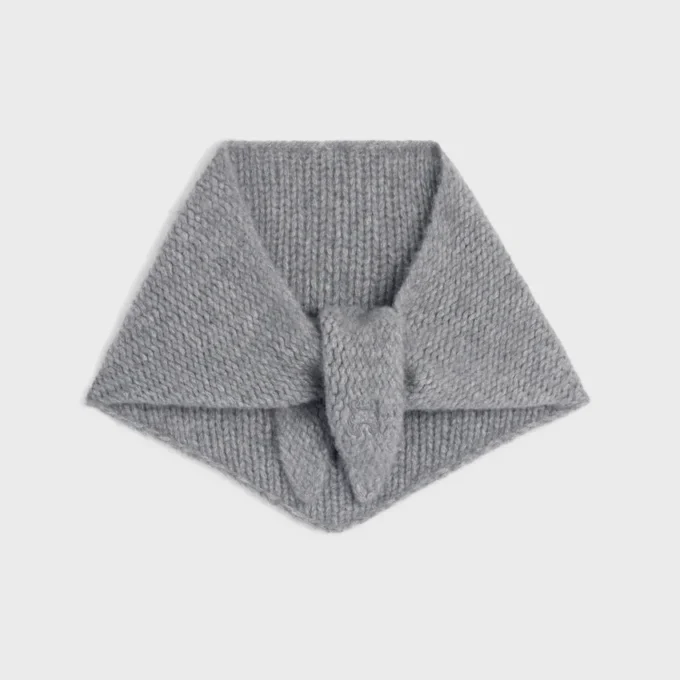 Bandana en cachemire et soie