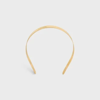 Bandeau fin CELINE Paris en acier