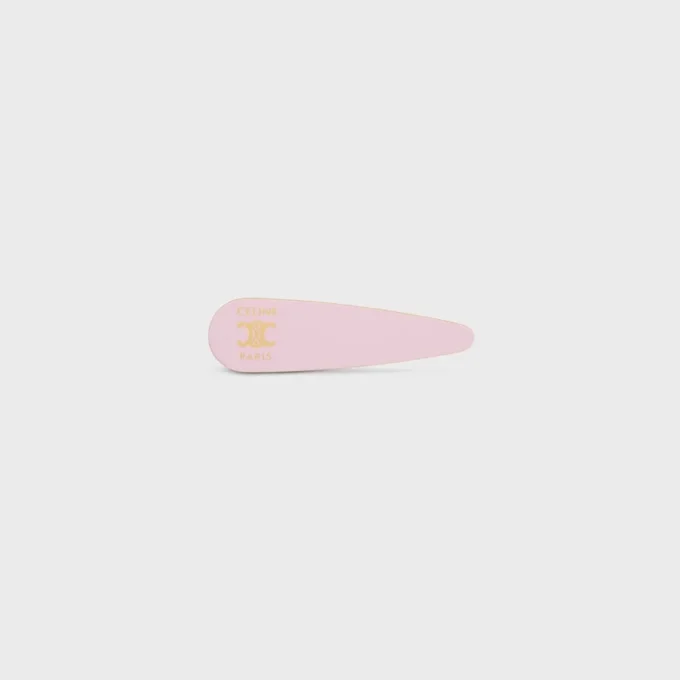 Barrette CELINE en laiton avec finition dorée, acier et zamak Barrette CELINE en laiton avec finition dorée, acier et zamak