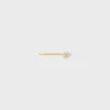 Barrette CELINE en laiton avec finition dorée et perles en résine Barrette CELINE en laiton avec finition dorée et perles en résine