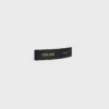 Barrette CELINE Paris en cuir d’agneau, laiton avec finition dorée et acier Barrette CELINE Paris en cuir d’agneau, laiton avec finition dorée et acier