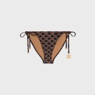 Bas de maillot de bain Triomphe en jersey mat Monogram