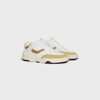 Baskets Ct-09 en cuir de veau, cuir de veau suédé et mesh