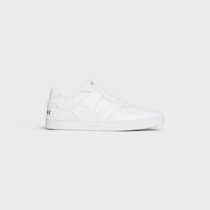 Baskets à lacets basses CELINE CT-04 en cuir de veau