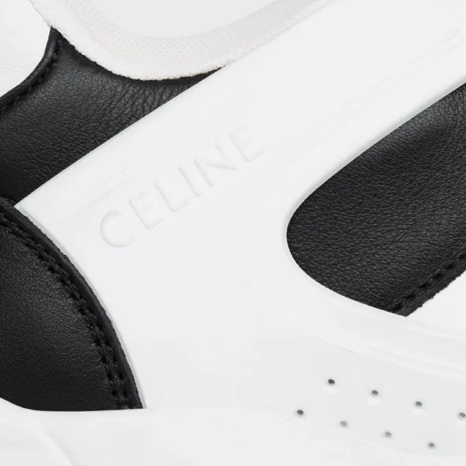 Baskets à lacets basses CELINE CT-07 en cuir de veau