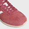 Baskets à lacets basses CELINE Jogger avec motif Triomphe en cuir de veau suédé et cuir de veau