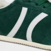 Baskets à lacets basses CELINE Jogger avec motif Triomphe en cuir de veau suédé et cuir de veau