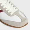 Baskets à lacets basses CELINE Jogger en cuir de veau et daim Baskets à lacets basses CELINE Jogger en cuir de veau et daim