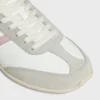 Baskets à lacets basses CELINE Jogger en cuir de veau et daim Baskets à lacets basses CELINE Jogger en cuir de veau et daim