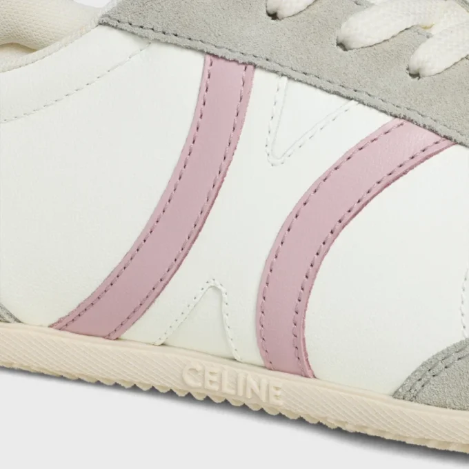 Baskets à lacets basses CELINE Jogger en cuir de veau et daim Baskets à lacets basses CELINE Jogger en cuir de veau et daim