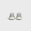 Baskets à lacets basses CELINE Trainer Ct-09 en cuir de veau et mesh