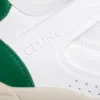 Baskets à lacets basses CELINE Trainer Ct-09 en cuir de veau et mesh Baskets à lacets basses CELINE Trainer Ct-09 en cuir de veau et mesh