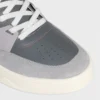 Baskets à lacets basses CELINE Trainer Ct-09 en cuir de veau suédé, cuir de veau et mesh Baskets à lacets basses CELINE Trainer Ct-09 en cuir de veau suédé, cuir de veau et mesh