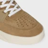 Baskets à lacets basses CELINE Trainer Ct-09 en cuir de veau suédé et mesh Baskets à lacets basses CELINE Trainer Ct-09 en cuir de veau suédé et mesh