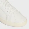 Baskets à lacets CELINE Lou Low avec logo Triomphe en toile et cuir de veau