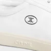 Baskets à lacets CELINE Lou Low avec motif Triomphe en cuir d&rsquo;agneau