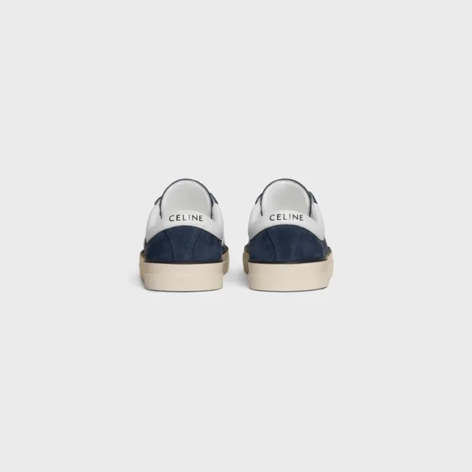Baskets à lacets CELINE Sunset en daim de veau et cuir de veau