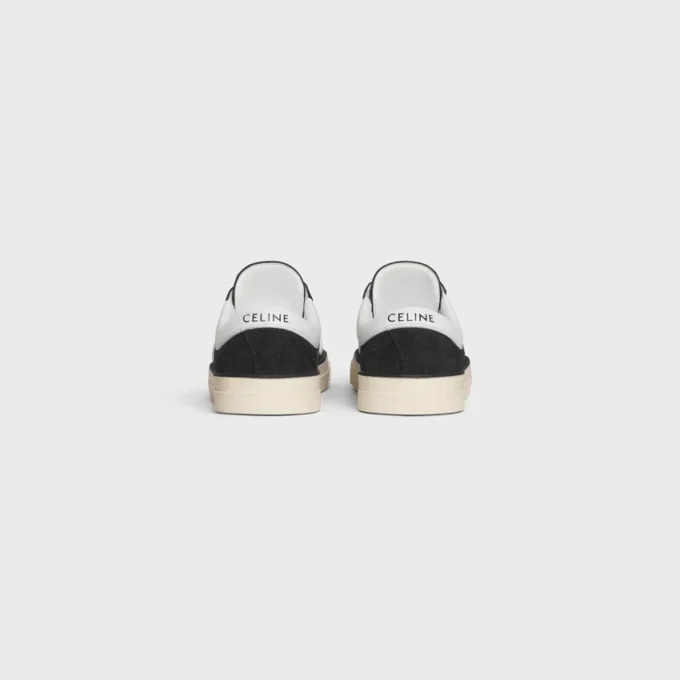 Baskets à lacets CELINE Sunset en daim de veau et cuir de veau