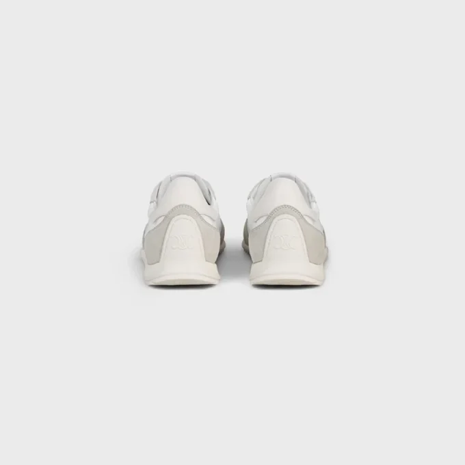 Baskets Racer en nylon, cuir de veau suédé et cuir de veau Baskets Racer en nylon, cuir de veau suédé et cuir de veau