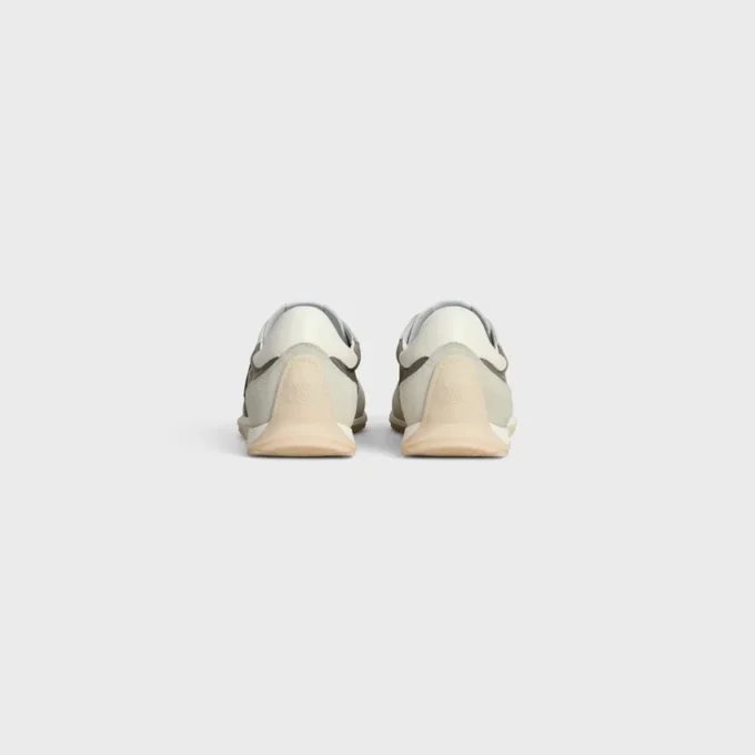 Baskets Racer en nylon, cuir de veau suédé et cuir de veau Baskets Racer en nylon, cuir de veau suédé et cuir de veau