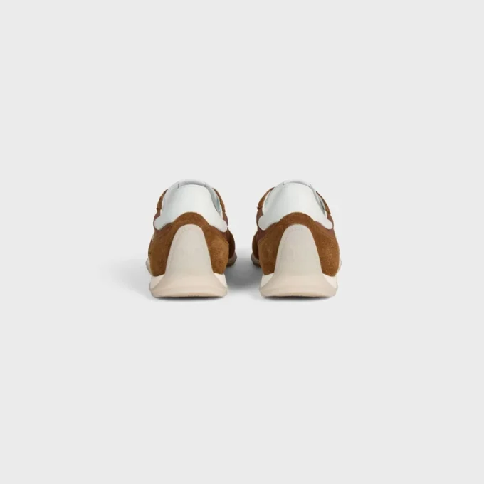 Baskets Racer en nylon, cuir de veau suédé et cuir de veau Baskets Racer en nylon, cuir de veau suédé et cuir de veau