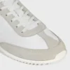 Baskets Racer en nylon, cuir de veau suédé et cuir de veau Baskets Racer en nylon, cuir de veau suédé et cuir de veau
