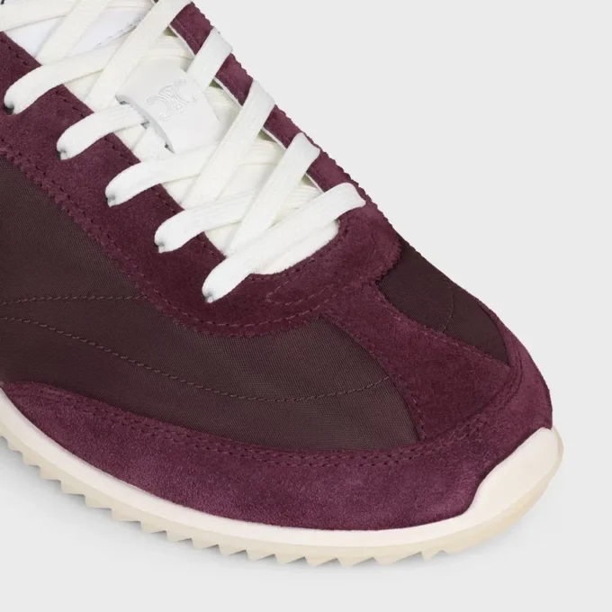 Baskets Racer en nylon, cuir de veau suédé et cuir de veau Baskets Racer en nylon, cuir de veau suédé et cuir de veau