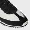 Baskets Racer en nylon, cuir de veau suédé et cuir de veau