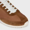 Baskets Racer en nylon, cuir de veau suédé et cuir de veau Baskets Racer en nylon, cuir de veau suédé et cuir de veau