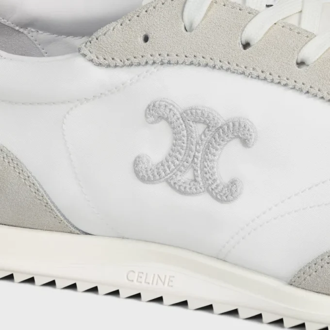 Baskets Racer en nylon, cuir de veau suédé et cuir de veau Baskets Racer en nylon, cuir de veau suédé et cuir de veau