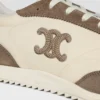 Baskets Racer en nylon, cuir de veau suédé et cuir de veau Baskets Racer en nylon, cuir de veau suédé et cuir de veau